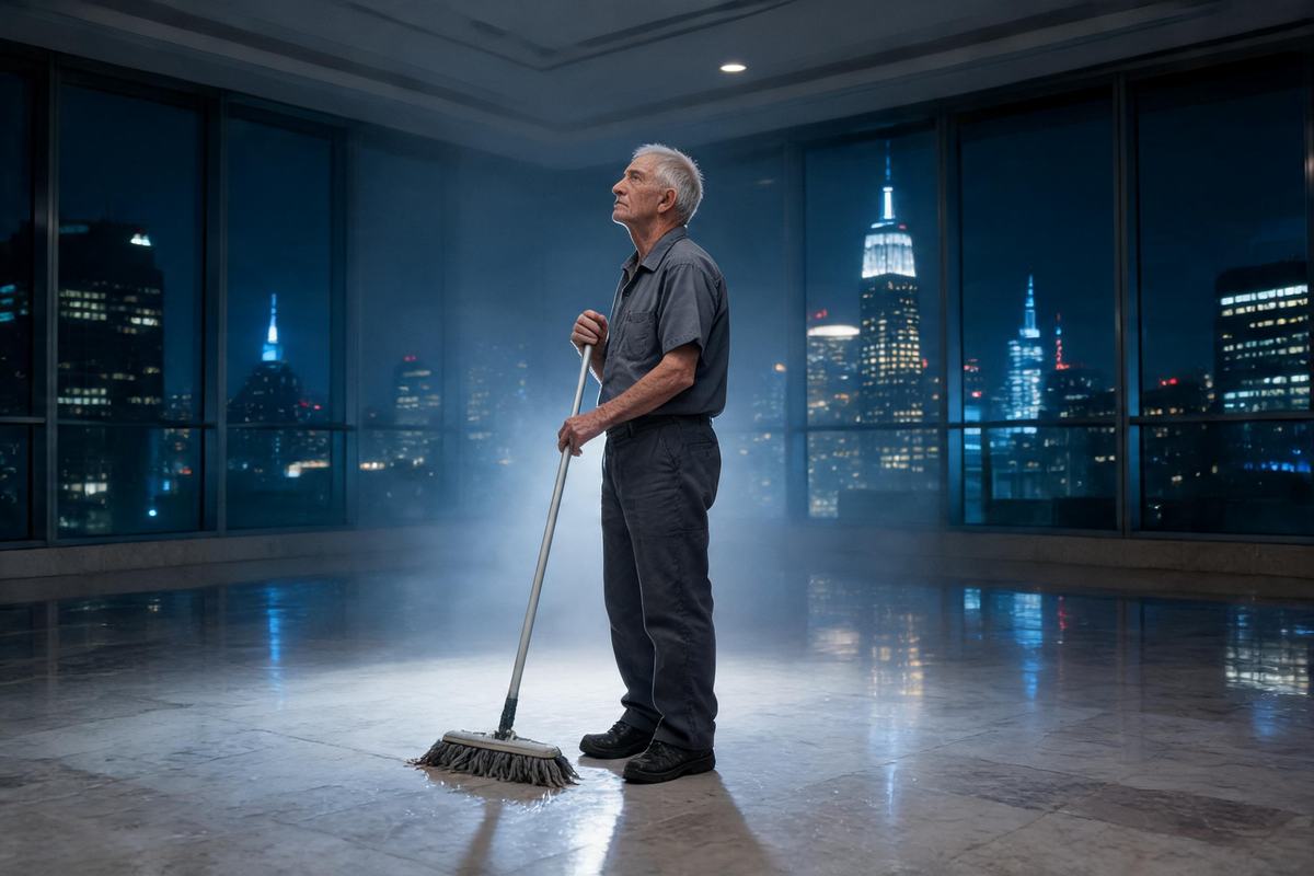 Thumbnail for The Janitor on the 40th Floor